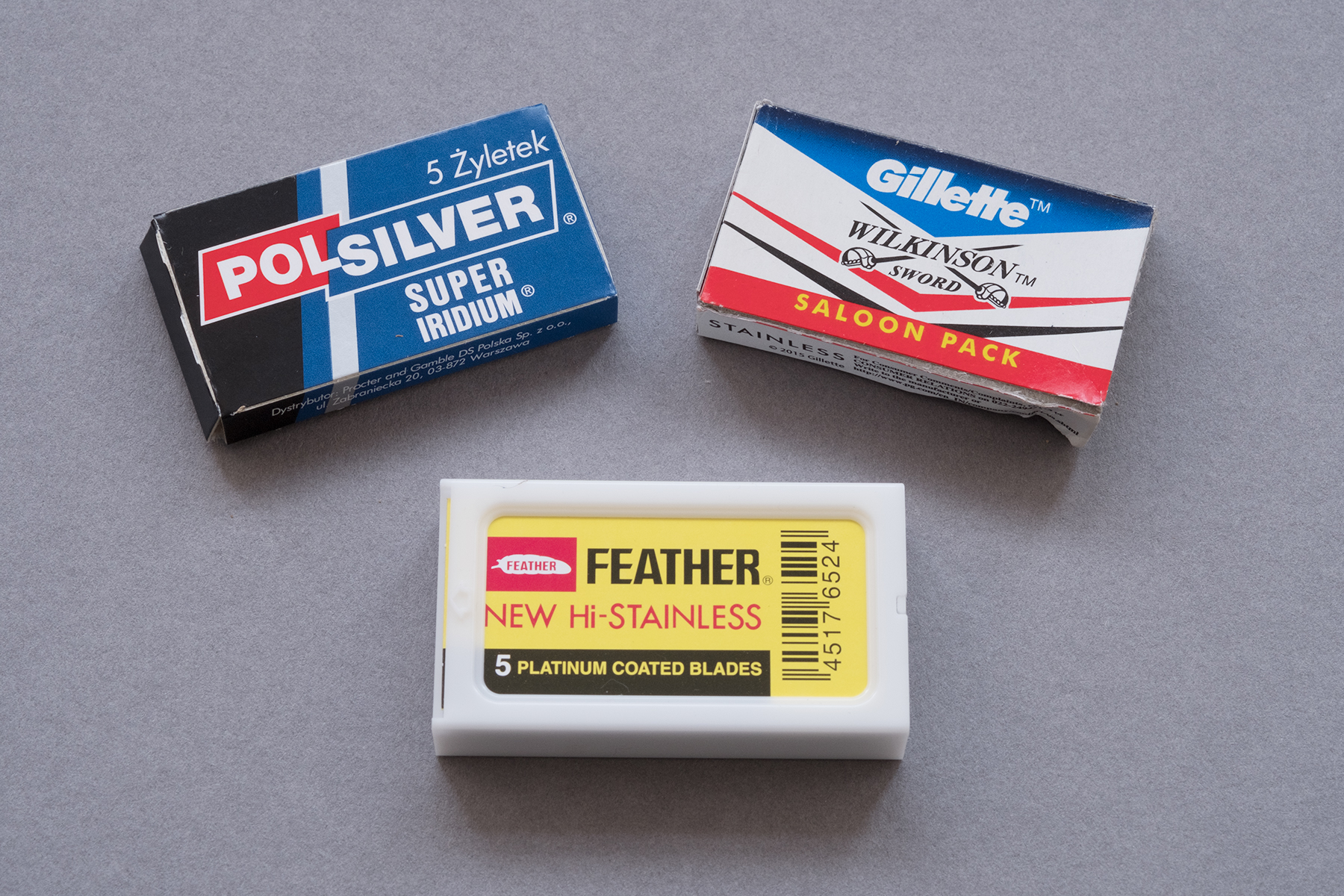 recommended razor blade brands